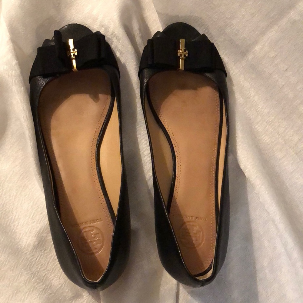 Tory Burch Black Flat